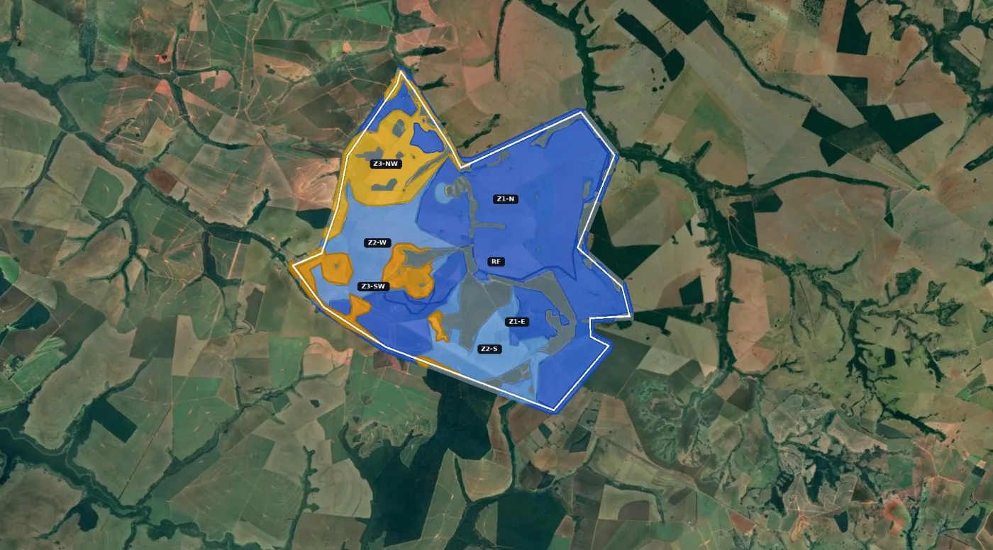 MORFO zone-calibrated planting strategy across seven operational zones